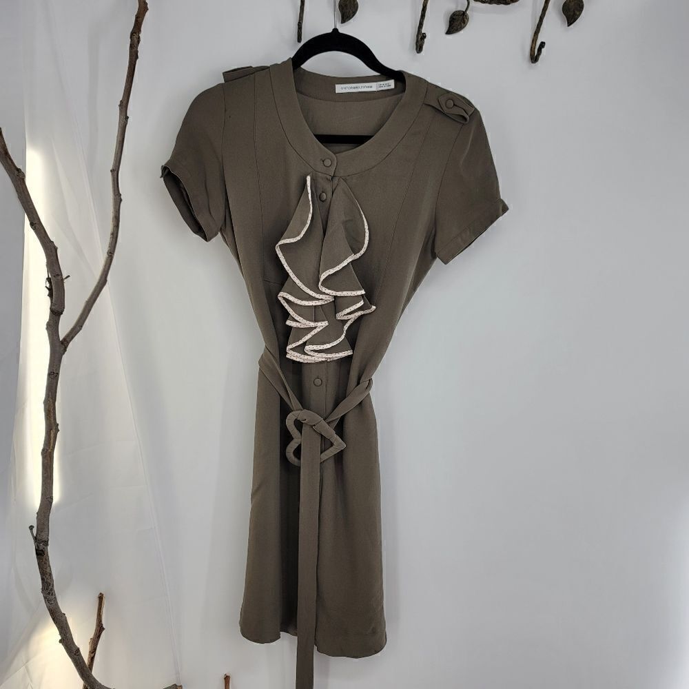 Victor & Rolf for h&m romantic ruffle front dress 2006 RARE